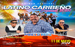 Primer Festival Latino Caribeño en Cozumel