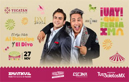 Feria Xmatkuil 2026: Pablo Marentes y Julio Ponze 