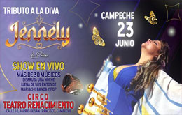 Tributo a Jenny Rivera en Campeche