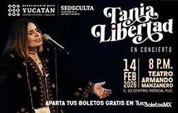 Tania Libertad En Concierto en Mérida