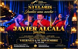 Javier Alcalá Presenta: “Juntos Una Noche” - Mérida