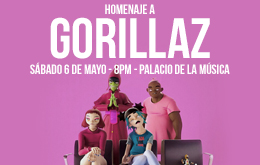 Homenaje a Gorillaz en Merida