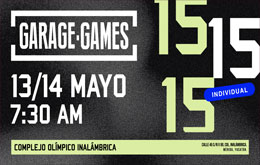 Garage Games: 15 Edition en Mérida