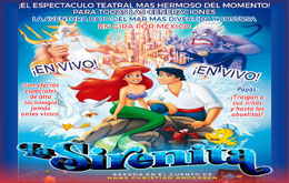 La Sirenita ¡En vivo! en Boca del Río