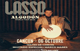 Lasso + Marco Mares en concierto en Cancún