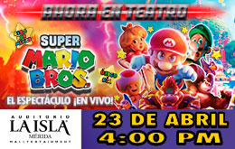 Super Mario Bros en Mérida