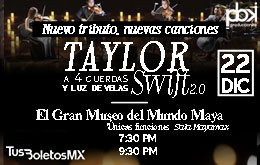 Nuevo Tributo a Taylor Swift en Mérida