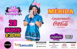 El Show de Gaby Mendoza en Mérida