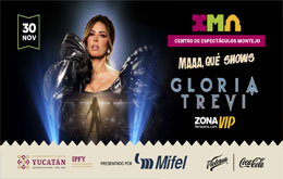 Gloria Trevi en Mérida