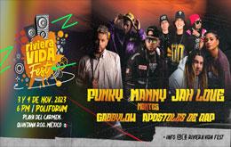 Riviera Vida Fest 2023 en Playa del Carmen - 3 y 4 de Noviembre