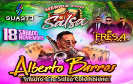 Alberto Barros: Tributo a la Salsa Colombiana en Mérida