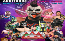 Lucha Libre AAA Worldwide en Los Mochis