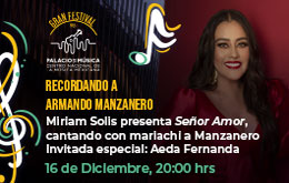 Miriam Solis presenta: Señor Amor en Mérida