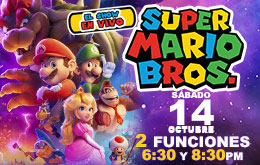Super Mario Bros Show en Vivo en Playa del Carmen