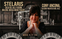 Cony Ancona: “Ciclo de Jazz Fusión” - Mérida - 14 de mayo