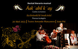 Recital Literario Musical a beneficio de Unidad de Proyectos Sociales de la UADY en Mérida