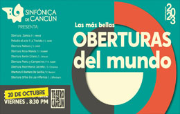 Orquesta Sinfónica de Cancún presenta: