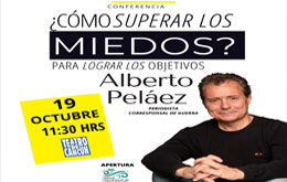Alberto Peláez presenta: ¿Cómo superar los miedos para lograr los objetivos? en Cancún