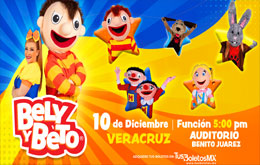 El Show de Bely y  Beto en Veracruz
