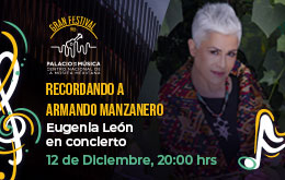 Eugenia León en concierto en Mérida