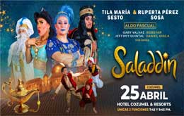 Saladdin en Cozumel