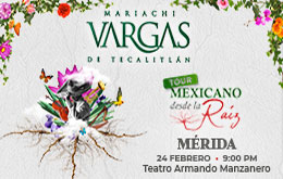 Mariachi Vargas de Tecalitlán: Mexicano desde la Raíz en Mérida