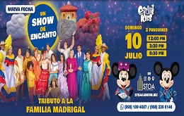 Con Encanto Esdrikids Fantasy Show en Cancún