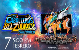 Los Caballeros del Zodiaco Sinfónico en Mérida 