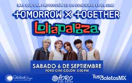 Proyección del concierto: