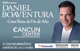 Daniel Boaventura: Cena Show de Fin de Año en Cancún