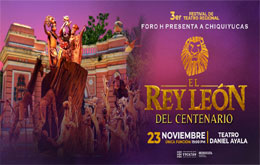 El Rey León del Centenario en Mérida