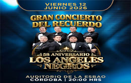 58 Aniversario Los Ángeles Negros - Córdoba