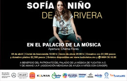 Sofía Niño de Rivera en Mérida