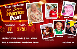 “Humor Fest” Risas que laten por Sarena - Mérida