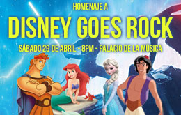 Homenaje a Disney Goes Rock en Mérida
