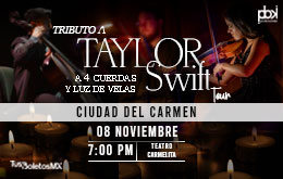 Tributo a Taylor Swift en Ciudad del Carmen
