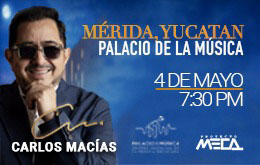 Carlos Macías en Concierto en Mérida