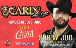 Carín León en Las Choapas Veracruz