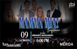 Tributo a Mamma Mia! Sinfónico - Mérida