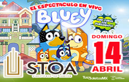 Bluey Show en Vivo en Cancún