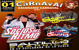 Los Socios del Ritmo, Sonora Tropicana y Chamo Swing en Saltillo