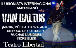 La Magia de Van Baltus en Mérida - 27 de Abril