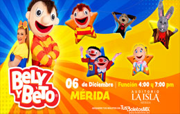 El Show de Bely y Beto en Mérida