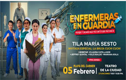 Enfermeras en Guardia en Playa del Carmen