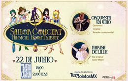 Sailor Concert Magical Moon Tribute en Cancún