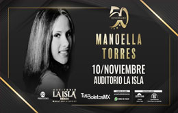 Manoella Torres en Mérida