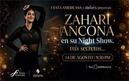 Zahary Ancona en su Night Show: “Mis Secretos...” - Mérida