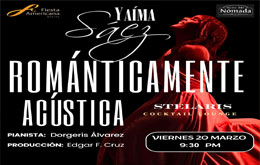 “Románticamente Acústica” – Yaima Sáez -  Mérida