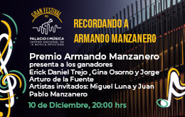 Premio Armando Manzanero en Mérida