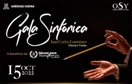 Concierto de la Orquesta Sinfónica de Yucatán en la Anáhuac Mayab